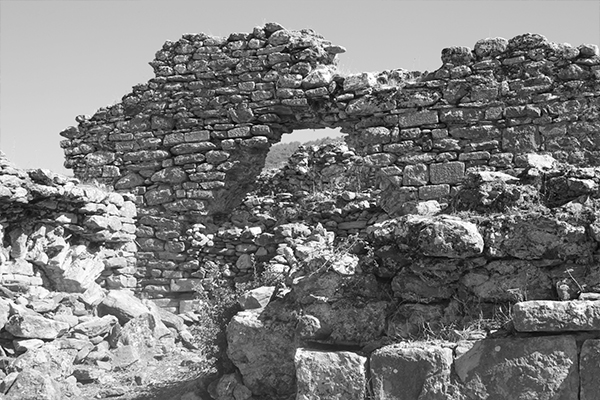 Milas Euromos Antik Kent Roma Hamamı